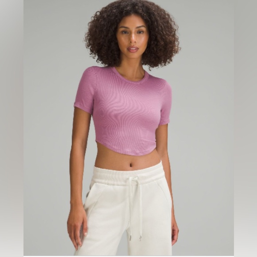 Lululemon Hold Tight Cropped T-Shirt